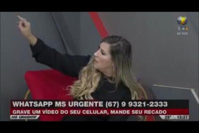 Keiliana foi confrontada ao vivo por telespectador - Reproduo