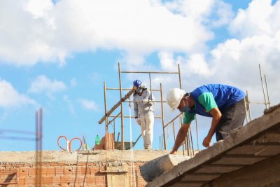 Construo civil no faz parte da lista de servios essenciais de Campo Grande (Foto/Arquivo: Paulo Francis)