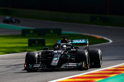 Lewis Hamilton no Circuito de Spa-Francorchamps (Foto: Divulgao)