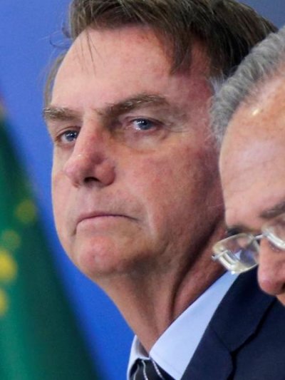 Presidente Jair Bolsonaro e ministro da Economia, Paulo Guedes Imagem: ADRIANO MACH