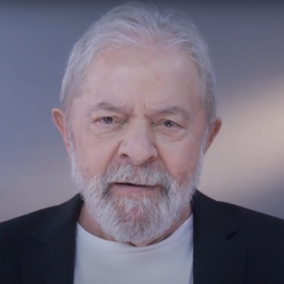 Ex-presidente Lula em programa eleitoral na Bahia Imagem: Reproduo
