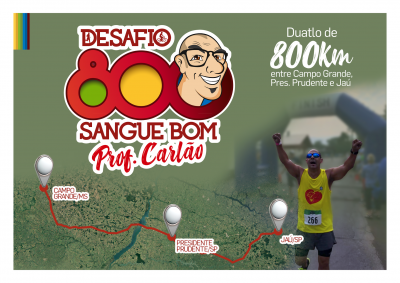 Desafio 800 Sangue Bom percorre cidades como Campo Grande, Presidente Prudente e Ja-SP (Foto: Divulgao)