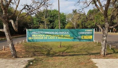 O Parque dos Poderes ser fechado para realizao do projeto Amigos do Parque. (Foto: Divulgao)