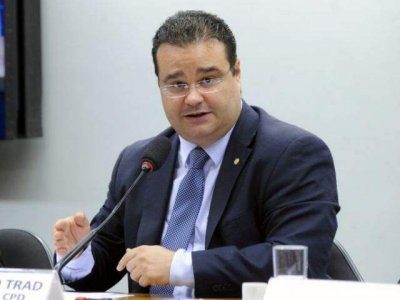 Deputado Fbio Trad (PSD), durante sesso na CCJ (Foto: Cleia Viana/Cmara dos Deputados)